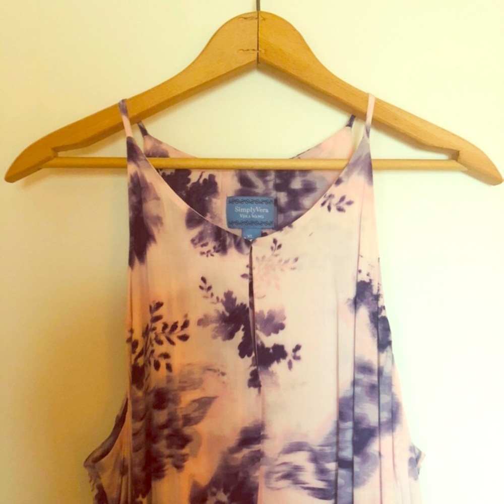 Vera Wang Watercolor Dress 💐